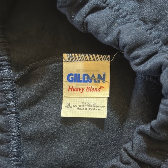 Gildan Heavy Blend Dark Blue Sweatpants - Picture 4 of 5